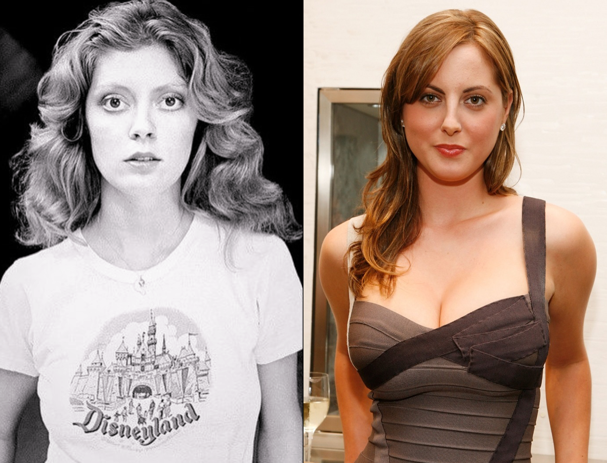 Знаменитые матери. Susan Sarandon Eva Amurri. Susan Sarandon topless.