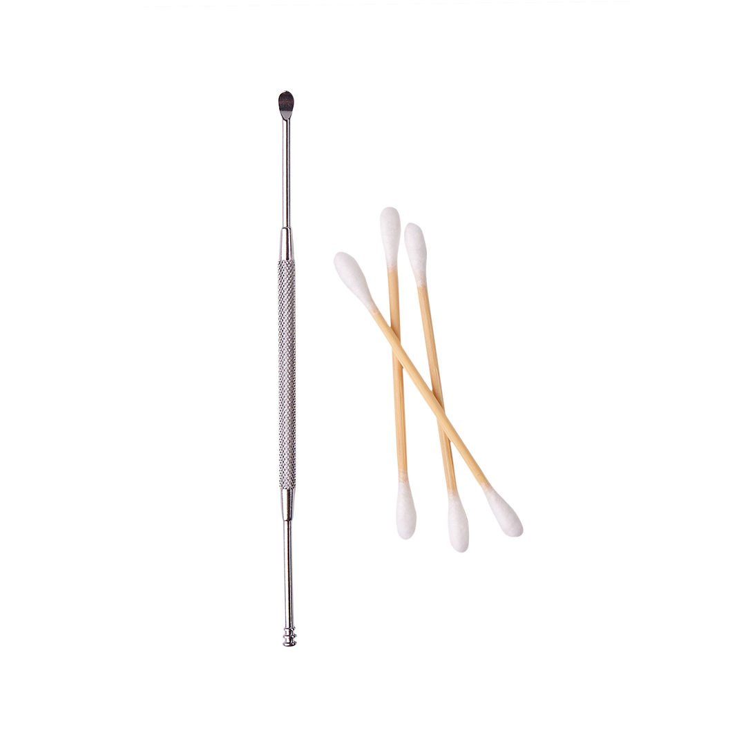 мимикака и ватная палочка из картона 