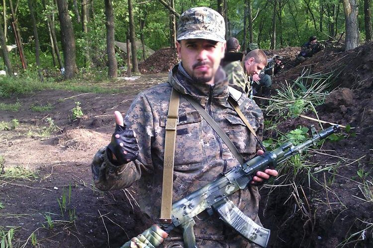 Боевое крещение Безсонов прошел в Мариуполе, после чего поехал в Славянск. Там он вместе с бригадой Игоря Стрелкова 85 дней оборонял город. Фото предоставлено Даниилом Безсоновым