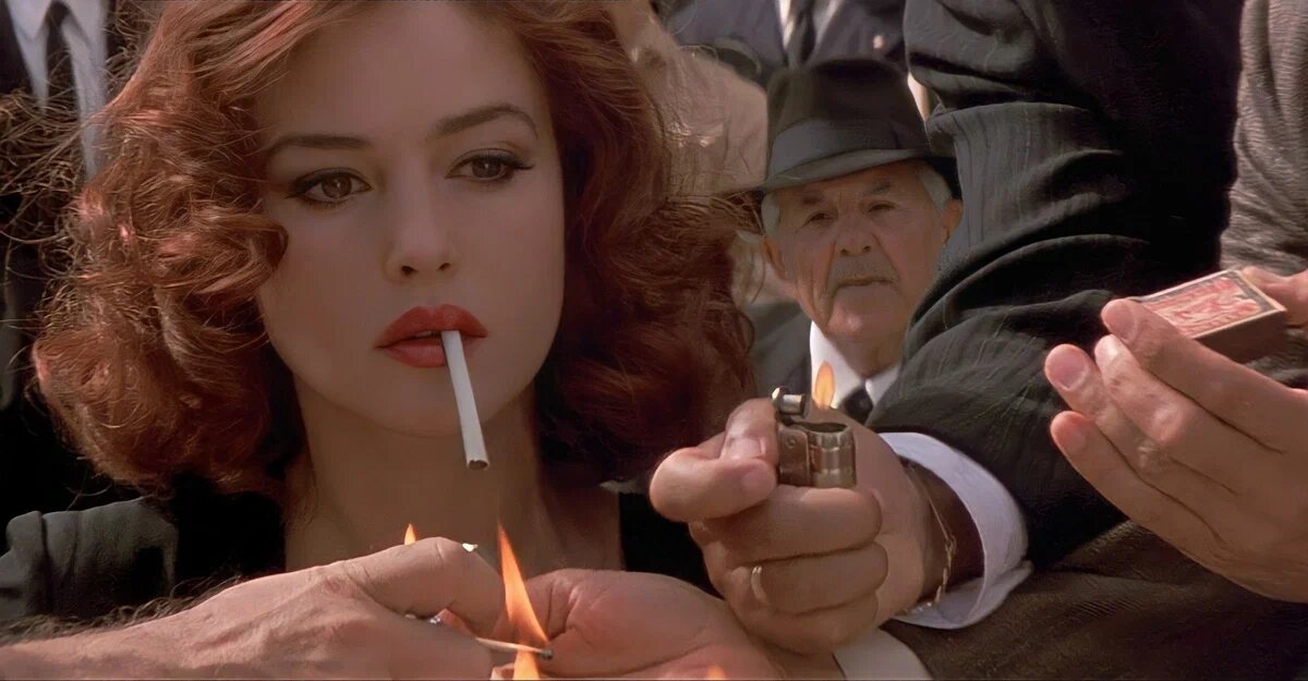 Кадр из фильма «Малена», 2000 год, режиссер Джузеппе Торнаторе