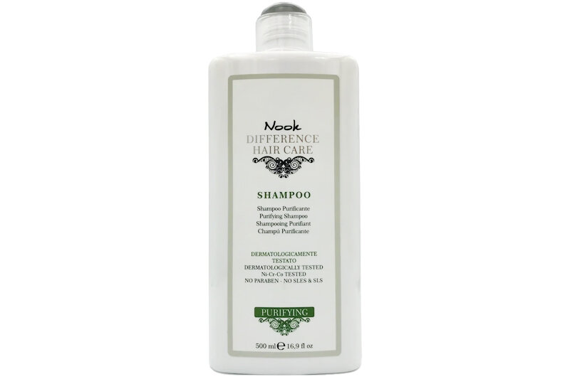 Шампунь для волос и кожи головы склонной к перхоти DIFFERENCE HAIR CARE PURIFYING / Purifying Shampoo 500 мл от Nook 