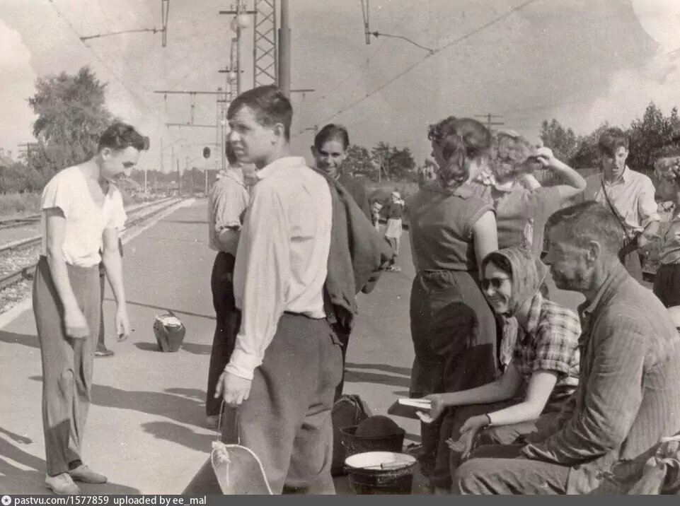 Ст. Снигири, 1958 год. Из архива  ee_mal.