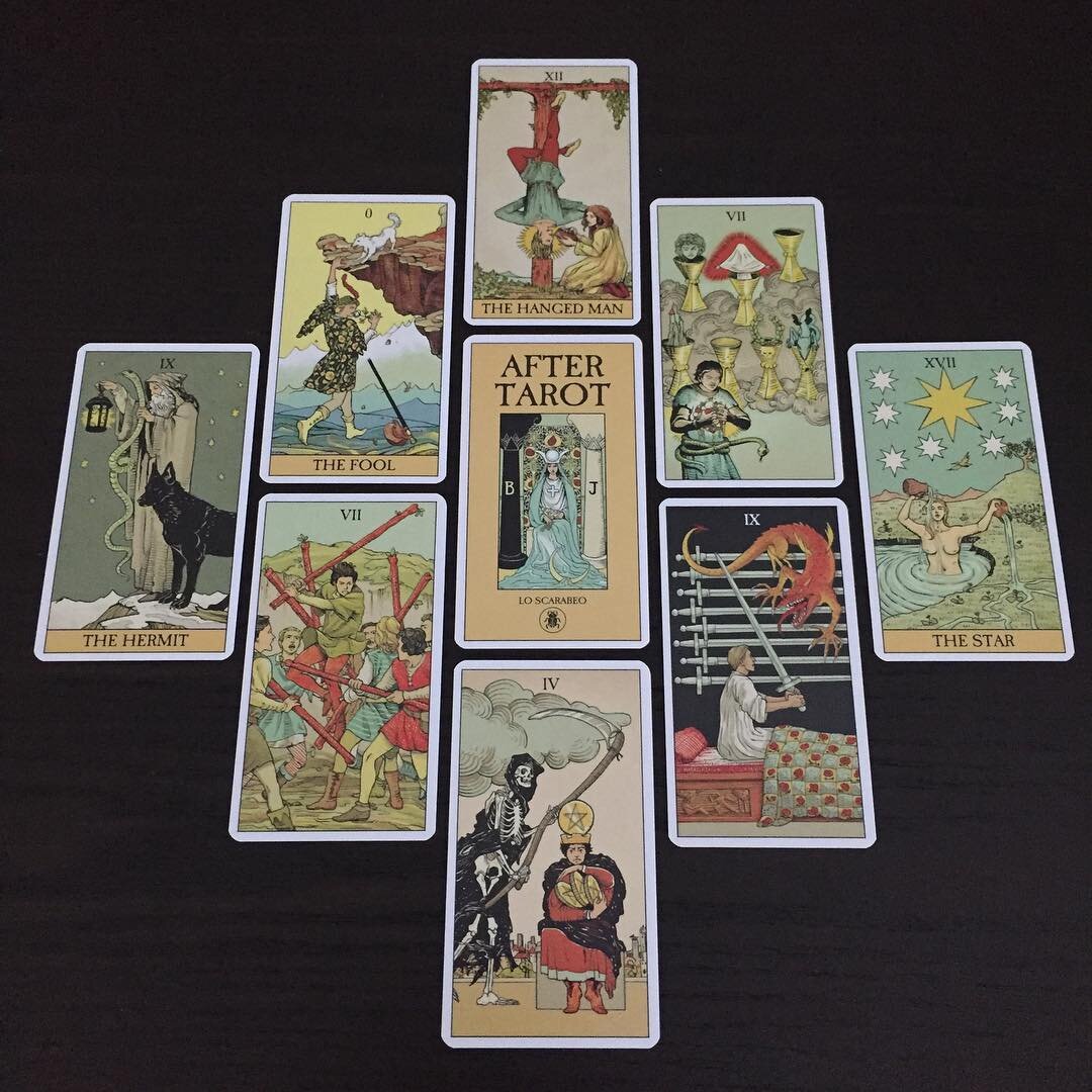 Карты таро где. Таро after Tarot. Таро декамерон. Таро Уэйта Афтер. Таро колода Бахтина.