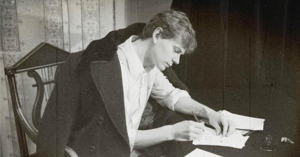 Юный Есенин. Фото с сайта https://pikabu.ru