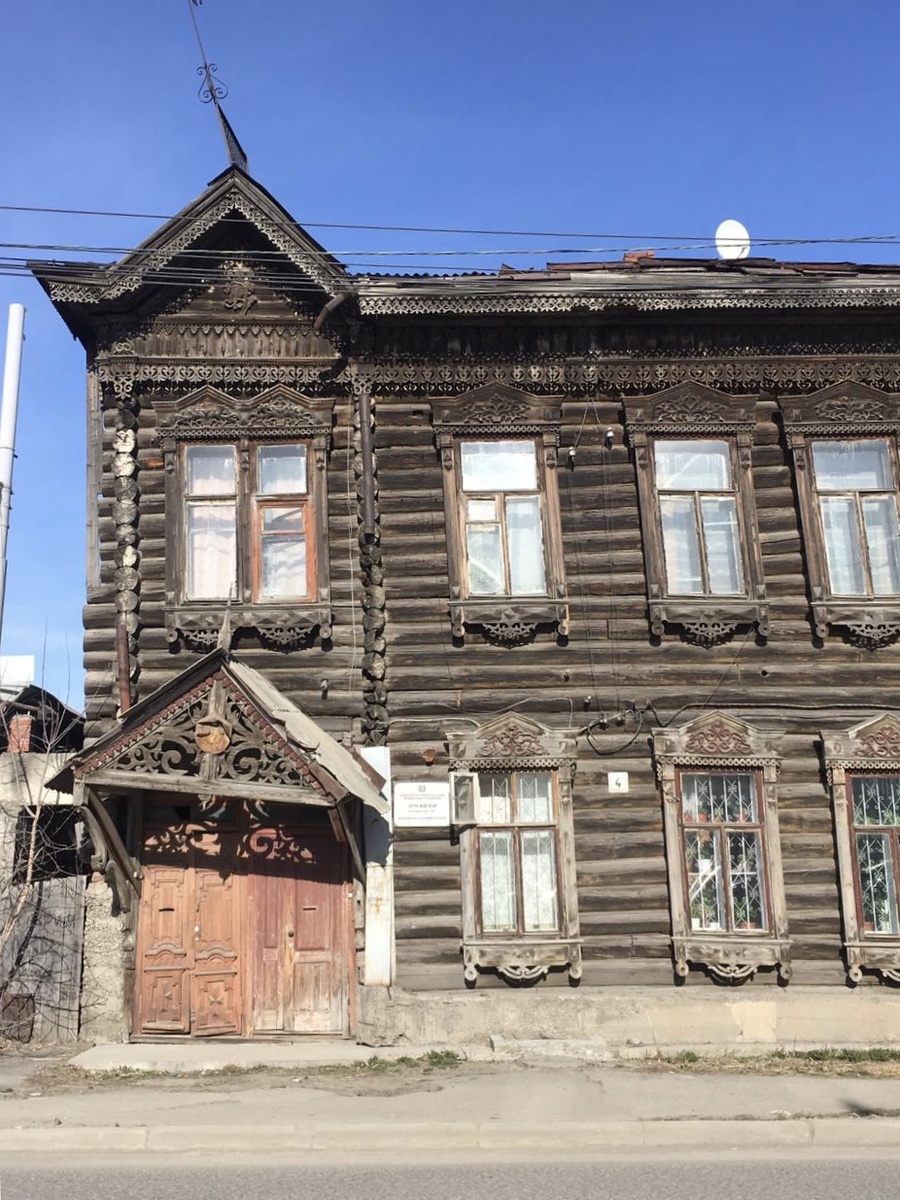 Томск, здание построено в 1906 году, подлежит государственной охране 