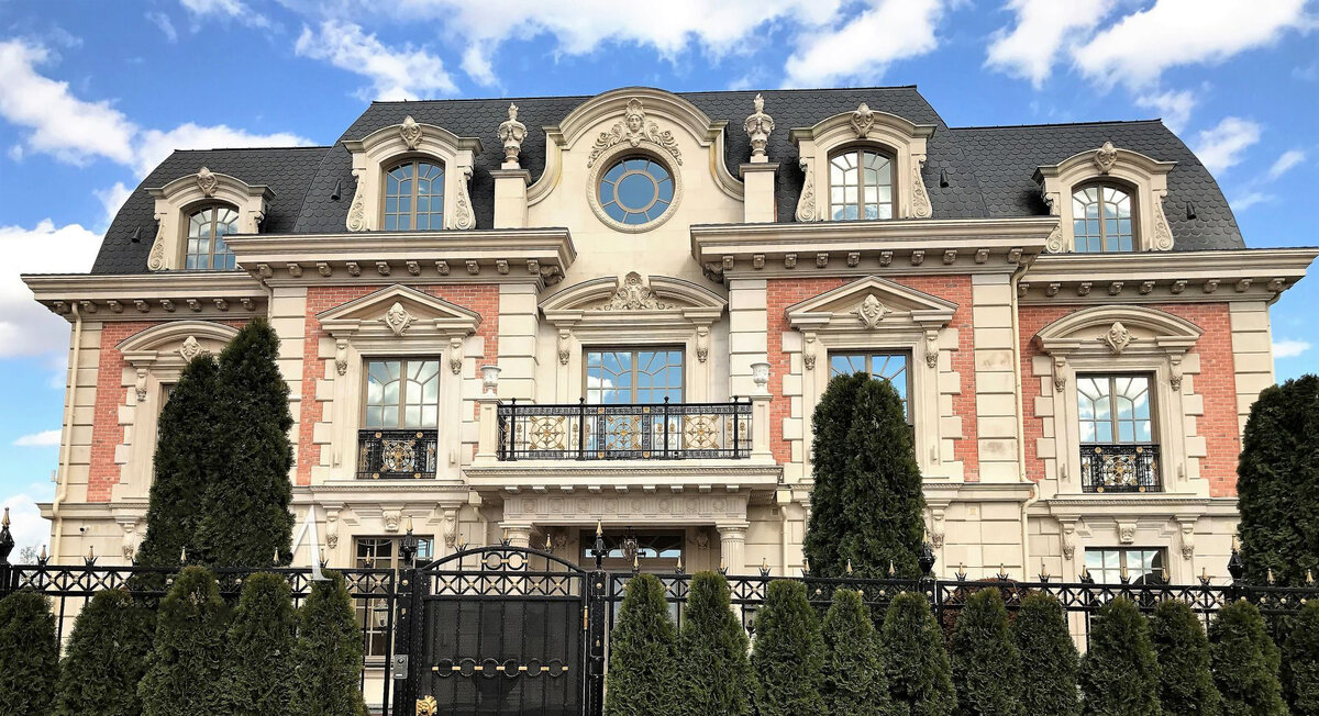 Дом в дворцовом стиле, необароко - Объект 606