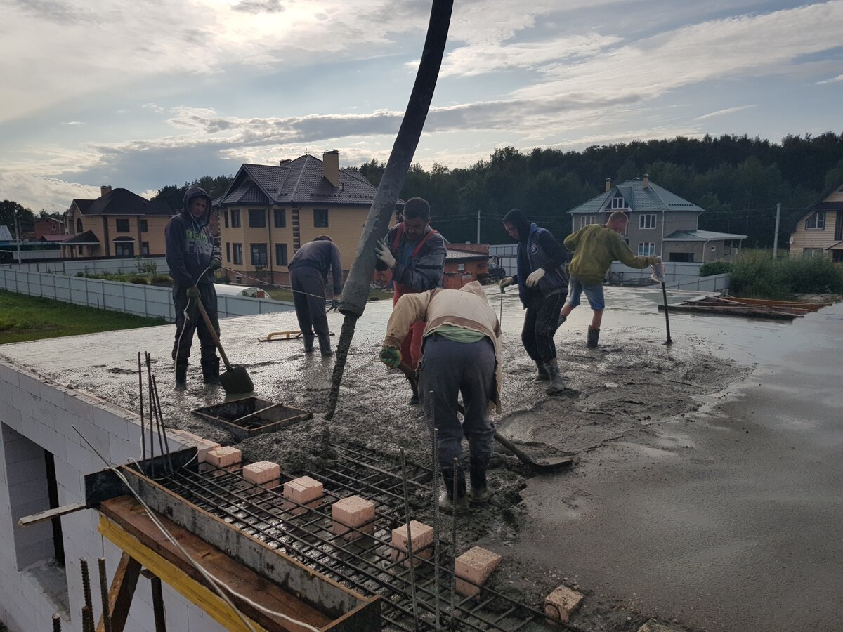 Фундамент для дома из газосиликатных блоков. Лента плюс плита