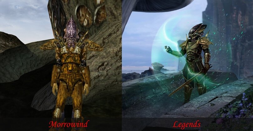 Моллимо из Клаудреста в Morrowind и Legends