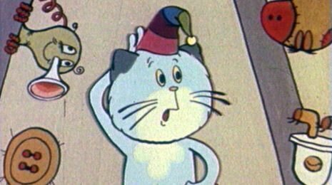 Кот в колпаке