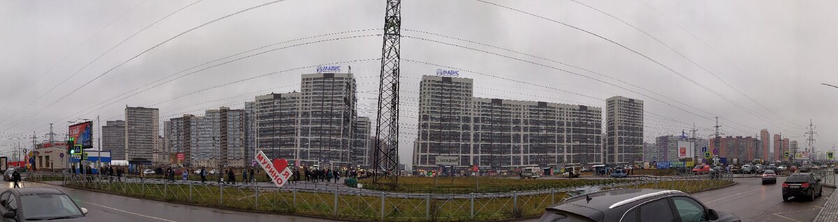 Панорама Мурино.