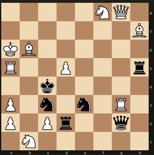 Рисунок 1. Ход белых