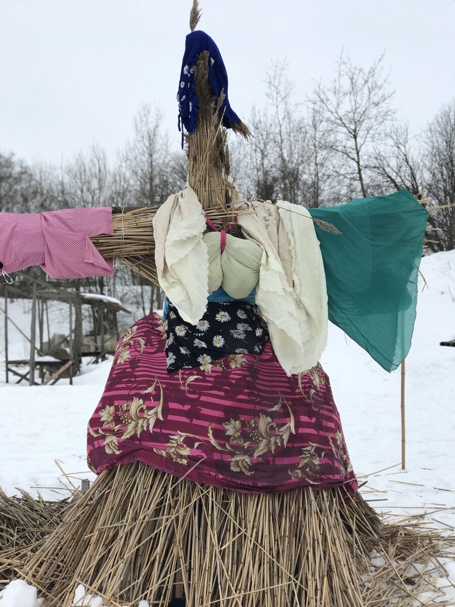 На празднике