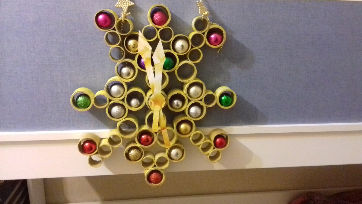 наша поделка в школу к Новому Году