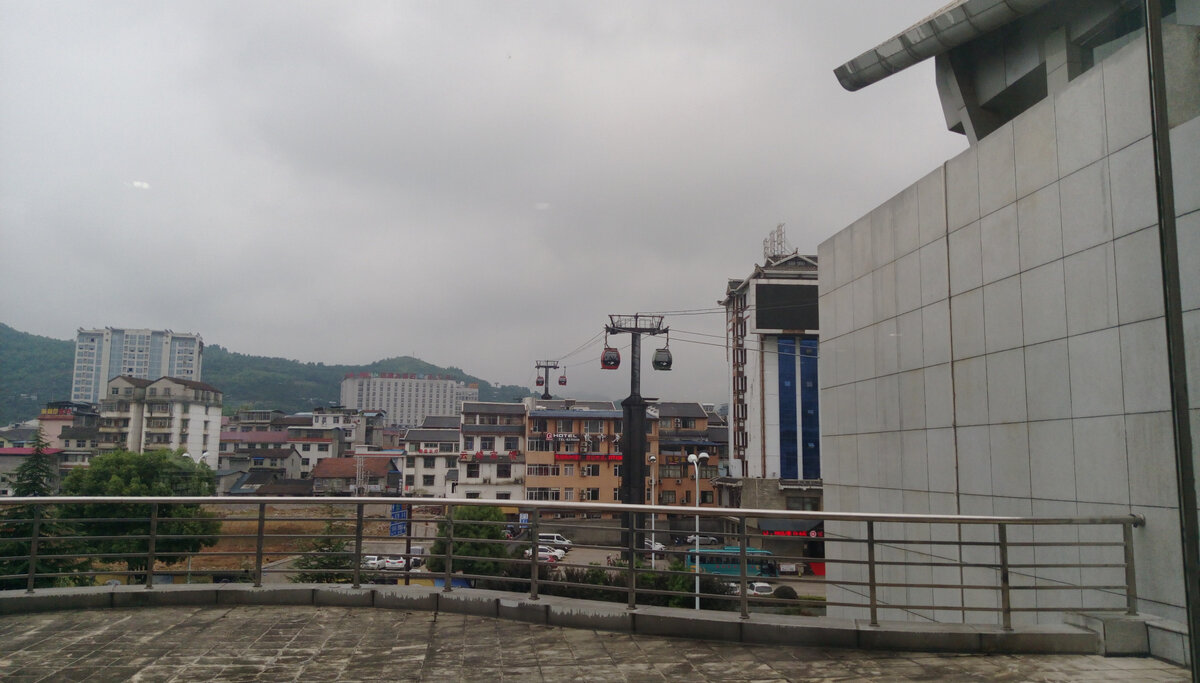 Собственно, вид с площадки фуникулера