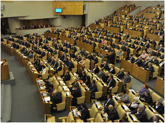 Депутаты за работой.