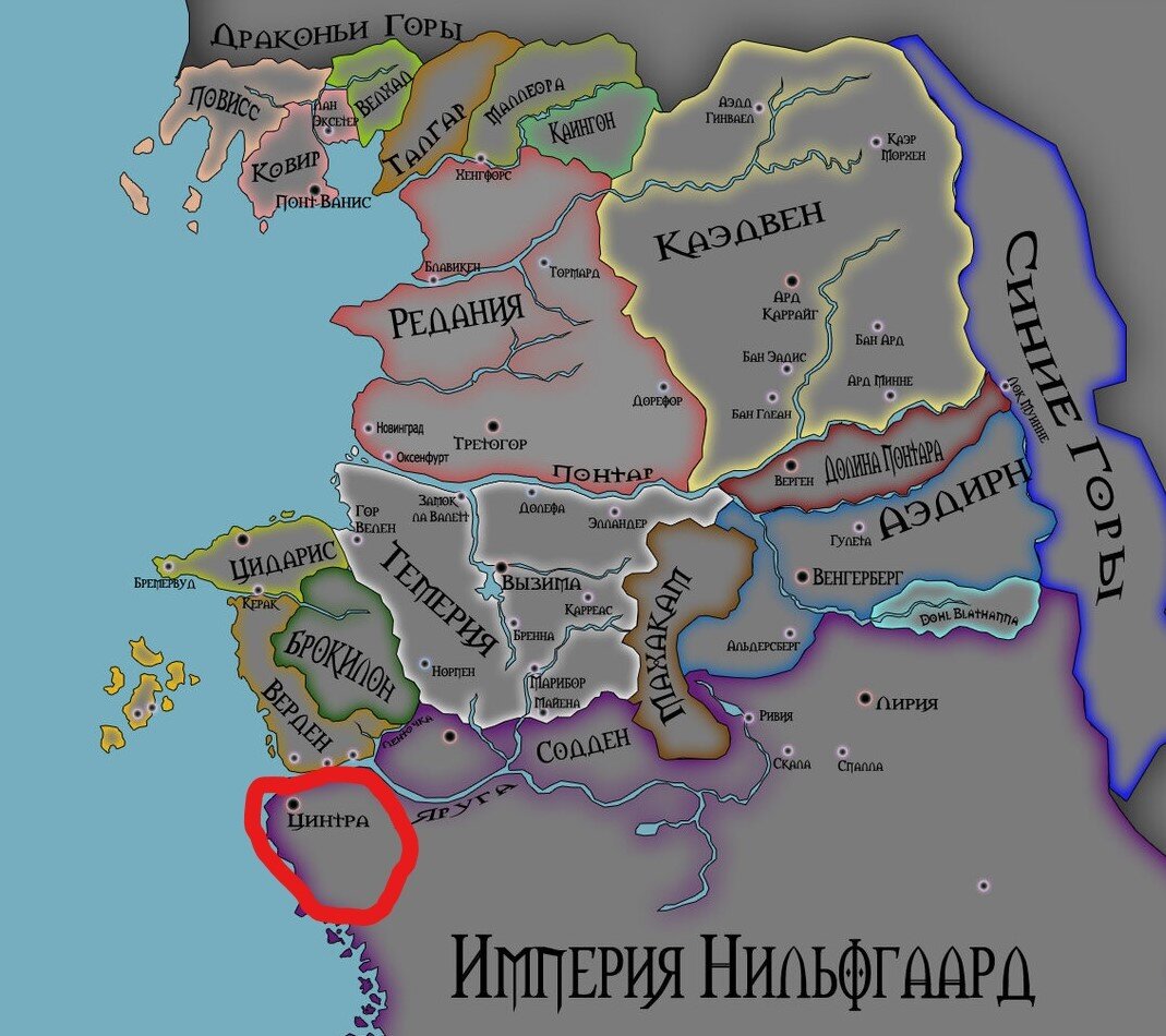 Интерактивная карта ведьмак 2