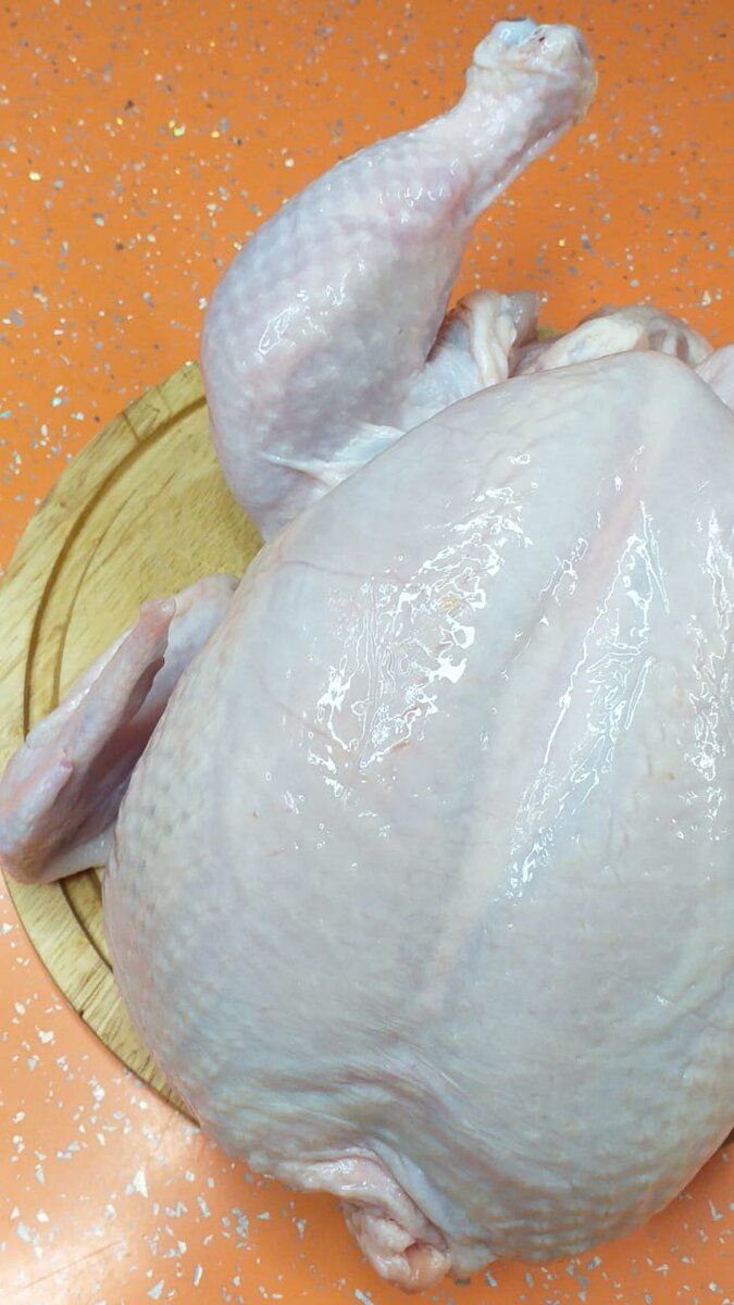 Курица свежая очень