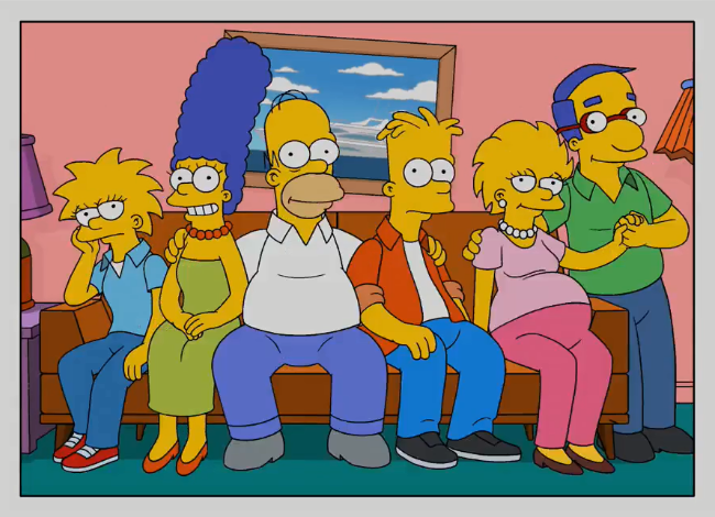 Фрагмент сериала Симпсоны, s23e09