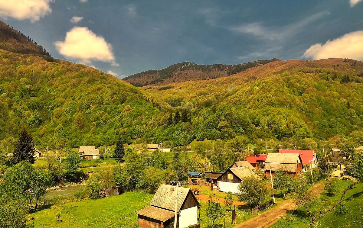 Карпатские горные деревни венгрии фото