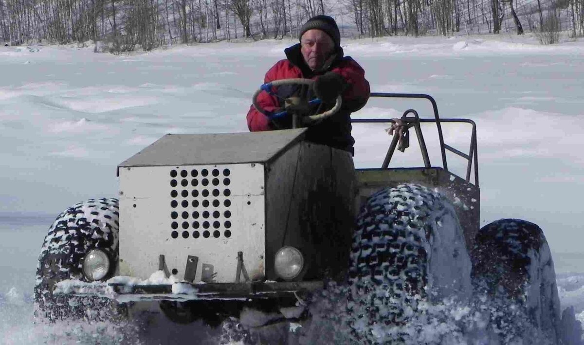 Весна. р.Мана  Ходовые испытания.