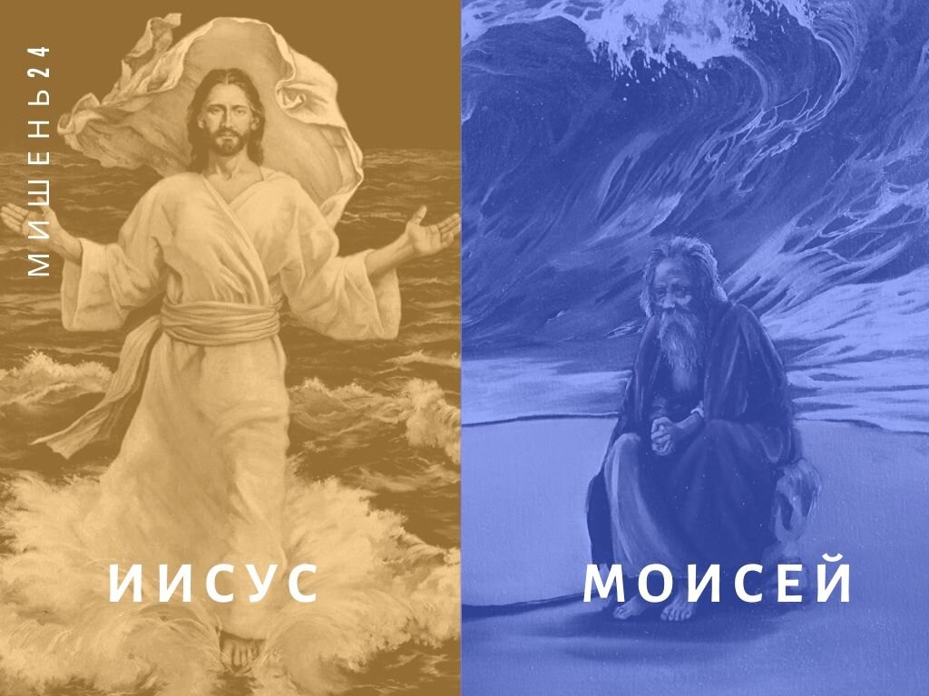 ИИСУС. МОИСЕЙ