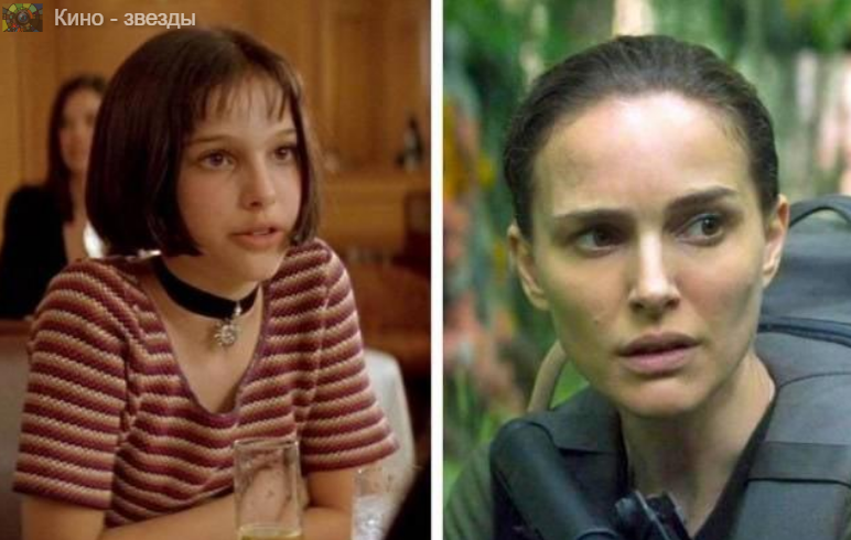 Артистки которые снимаются в фильмах. Натали Портман в Леоне и сейчас. Natalie Portman 1995.