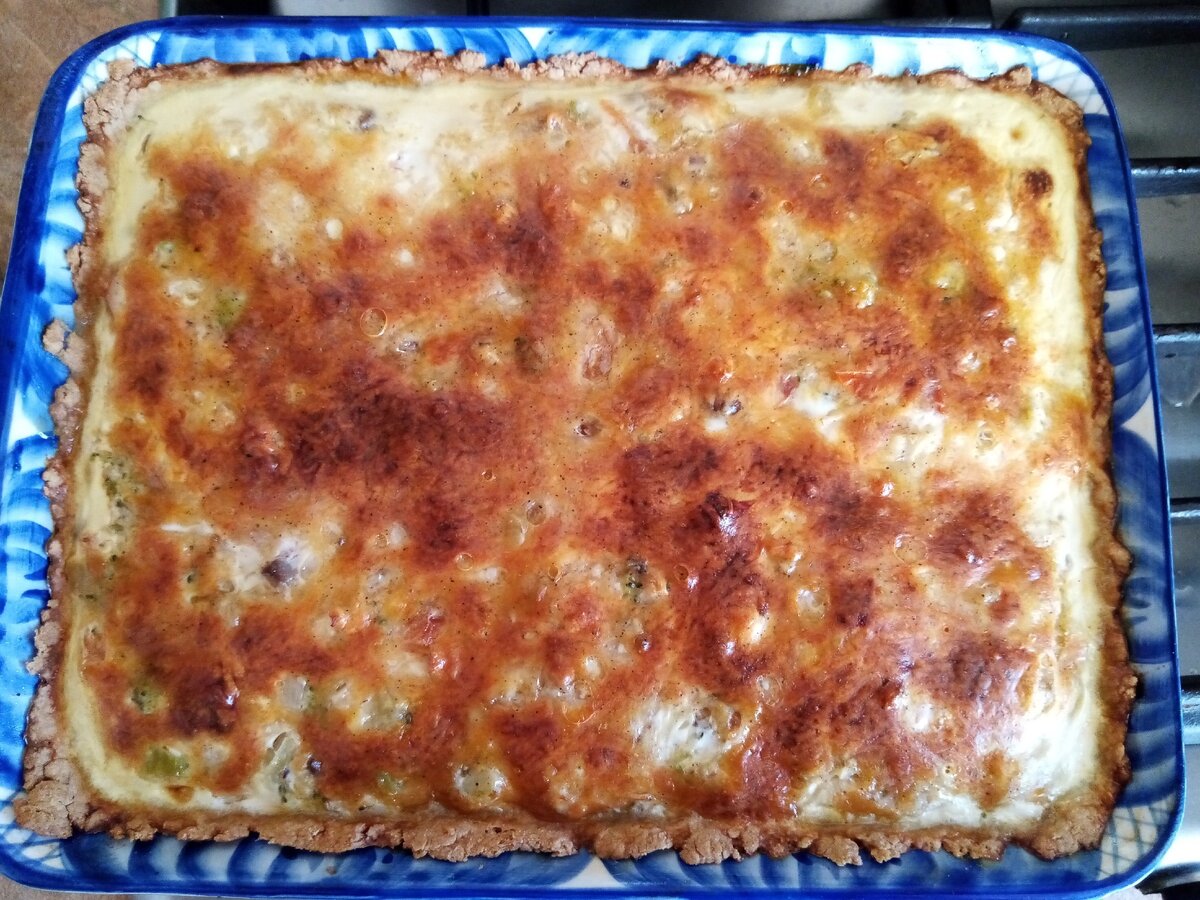 Лоранский пирог. Вкусно и полезно. 