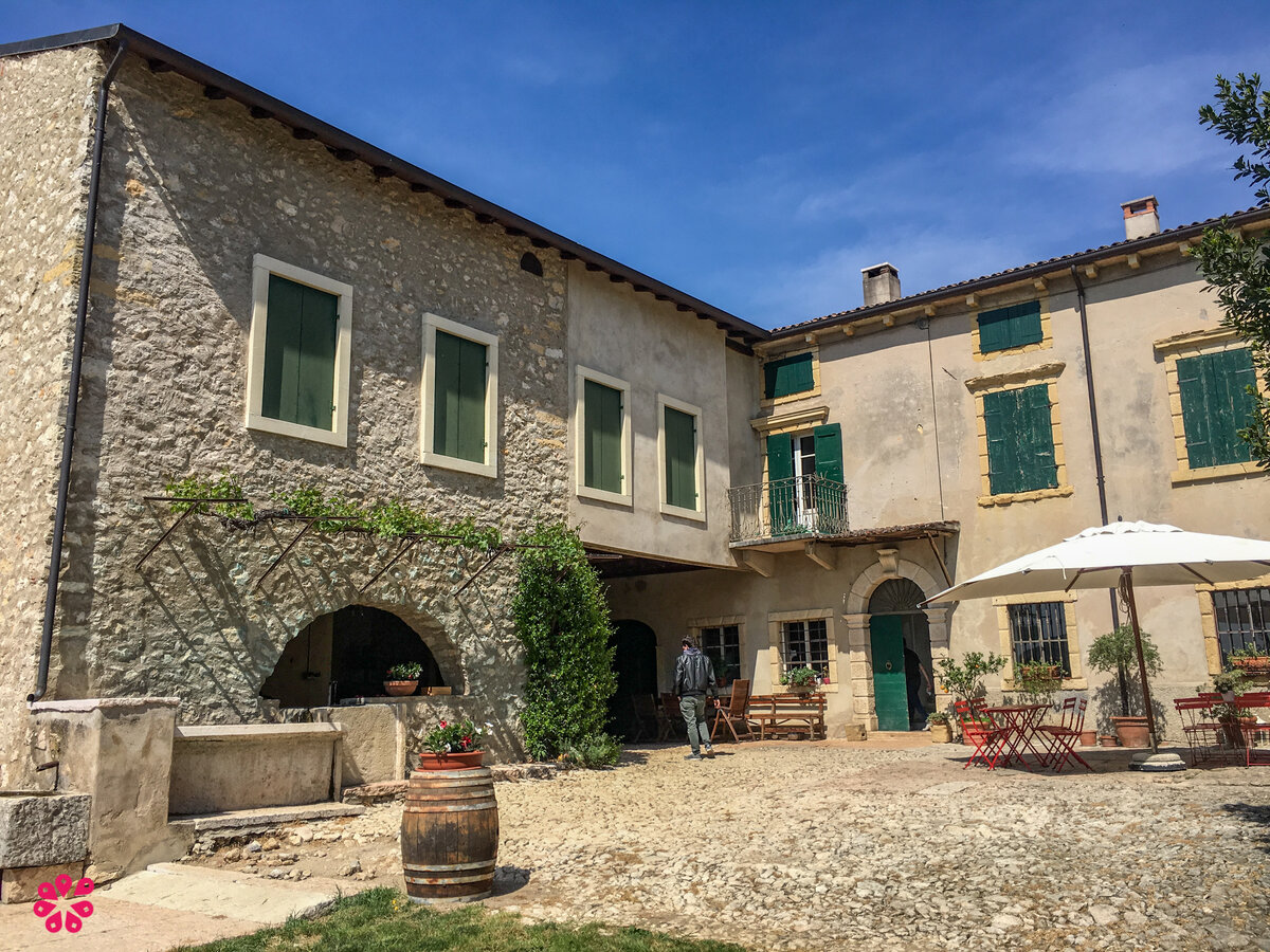 Одна из "маленьких семейных виноделен" - Tenuta Santa Maria Valverde в Вальполичелле.