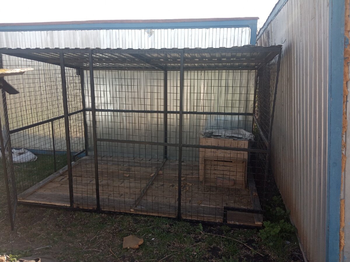 Новый вольерчик