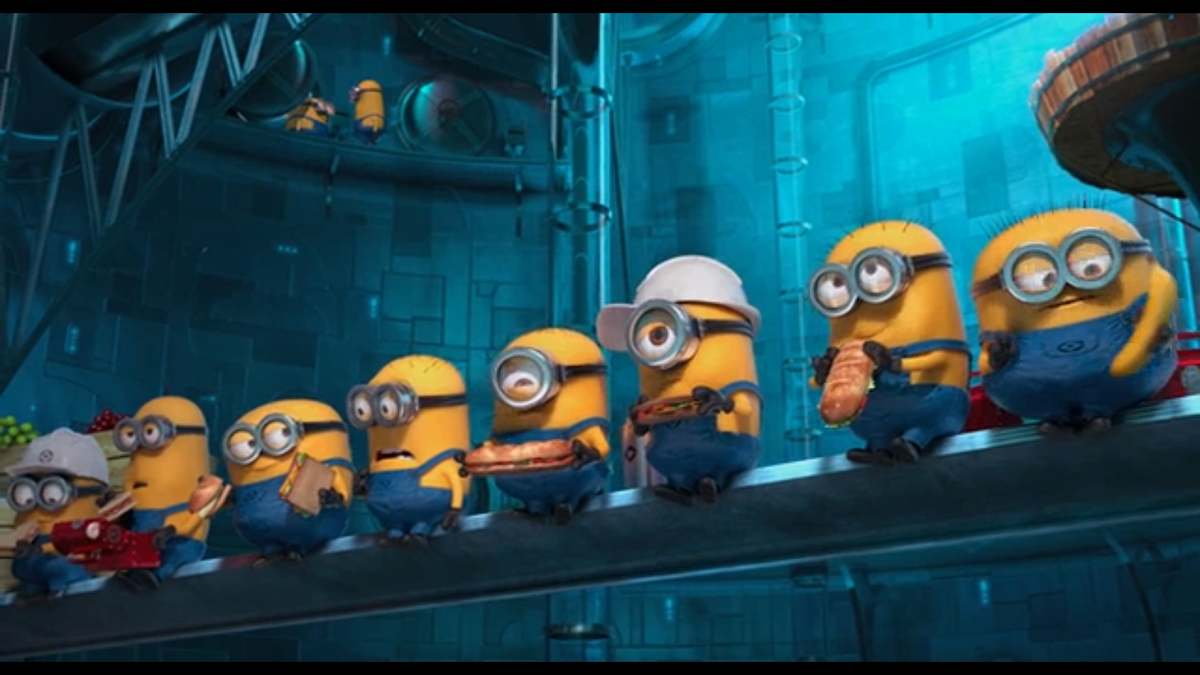 Кадр из мультфильма "Гадкий Я 2"