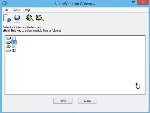 Антивирус ClamWIn