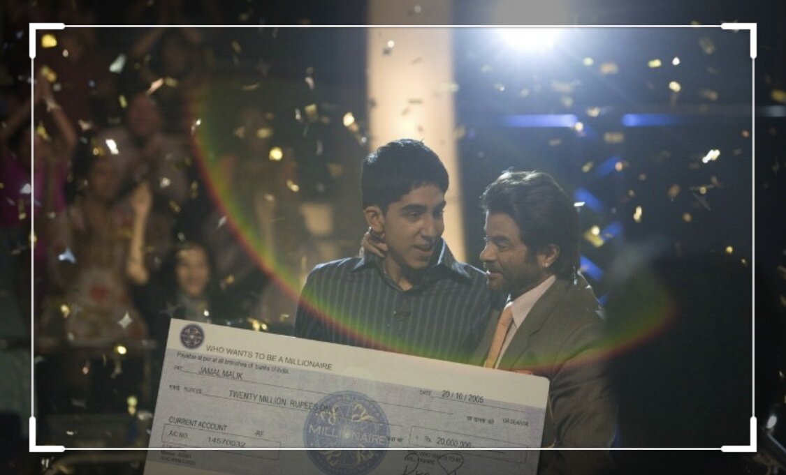 Кадр из фильма «Миллионера из трущоб«