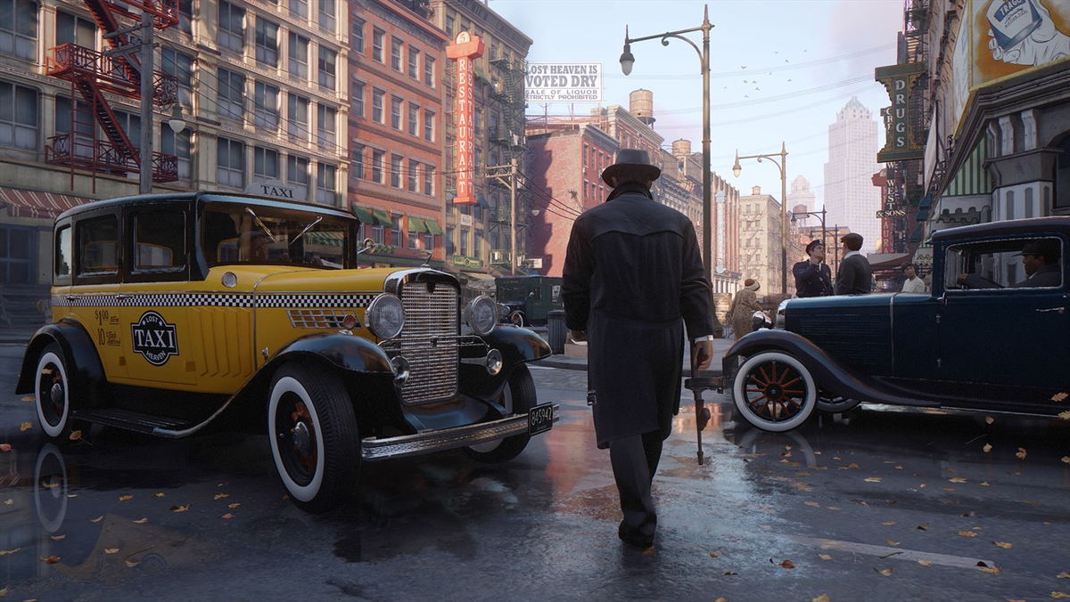 Кадр из ремейка Mafia 1