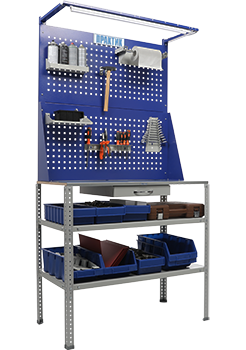Металлические слесарные верстаки серии GARAGE 