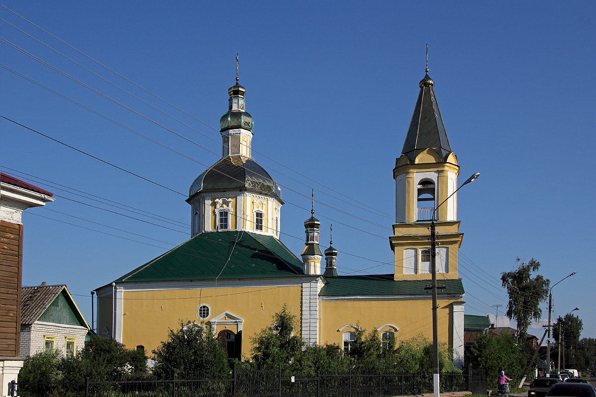 Стародуб. Храм Богоявления Господня Стародуб. Стародуб Церковь Богоявления.. Стародуб Брянская область. Церкви Стародуба Брянской.