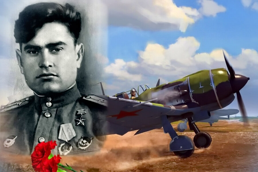 Алексей Маресьев. Коллаж с ruspekh