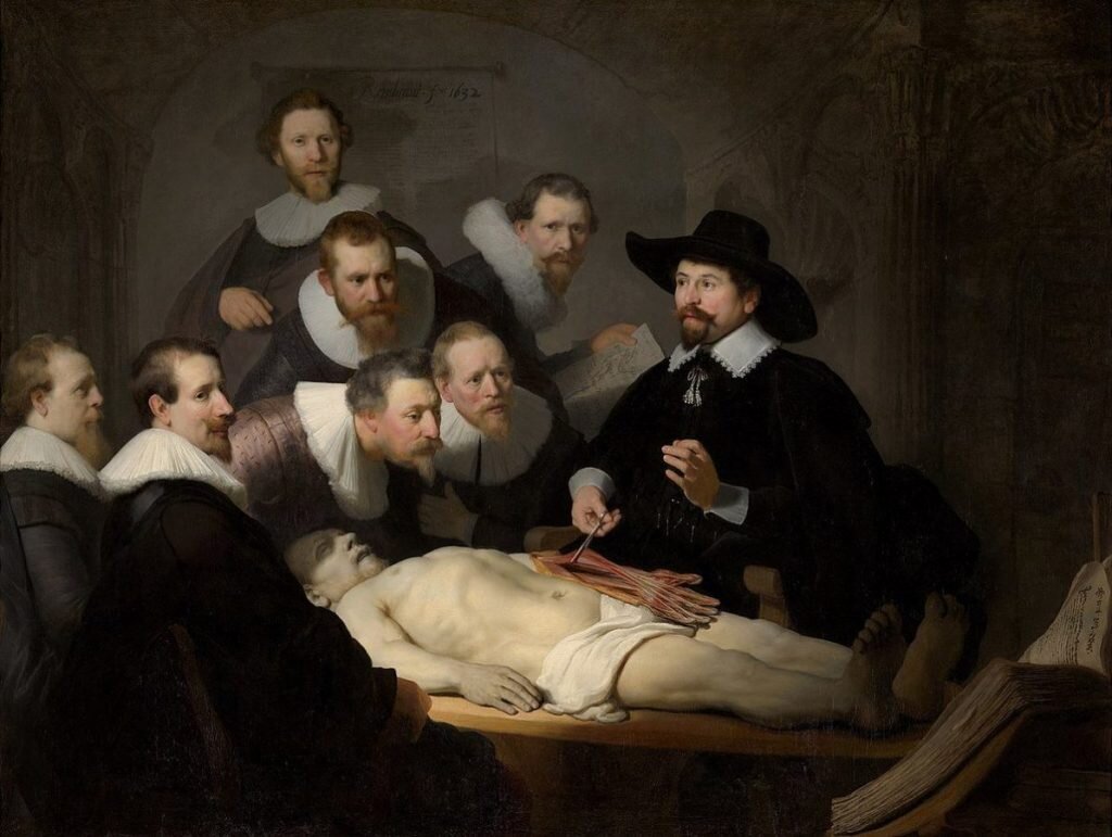 Рембрандт «Урок анатомии доктора Тульпа», 1632 © Королевская галерея Маурицхёйс, Гаага