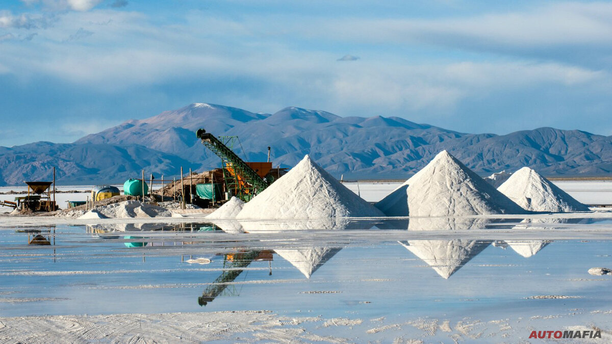 Добыча литиевого рассола