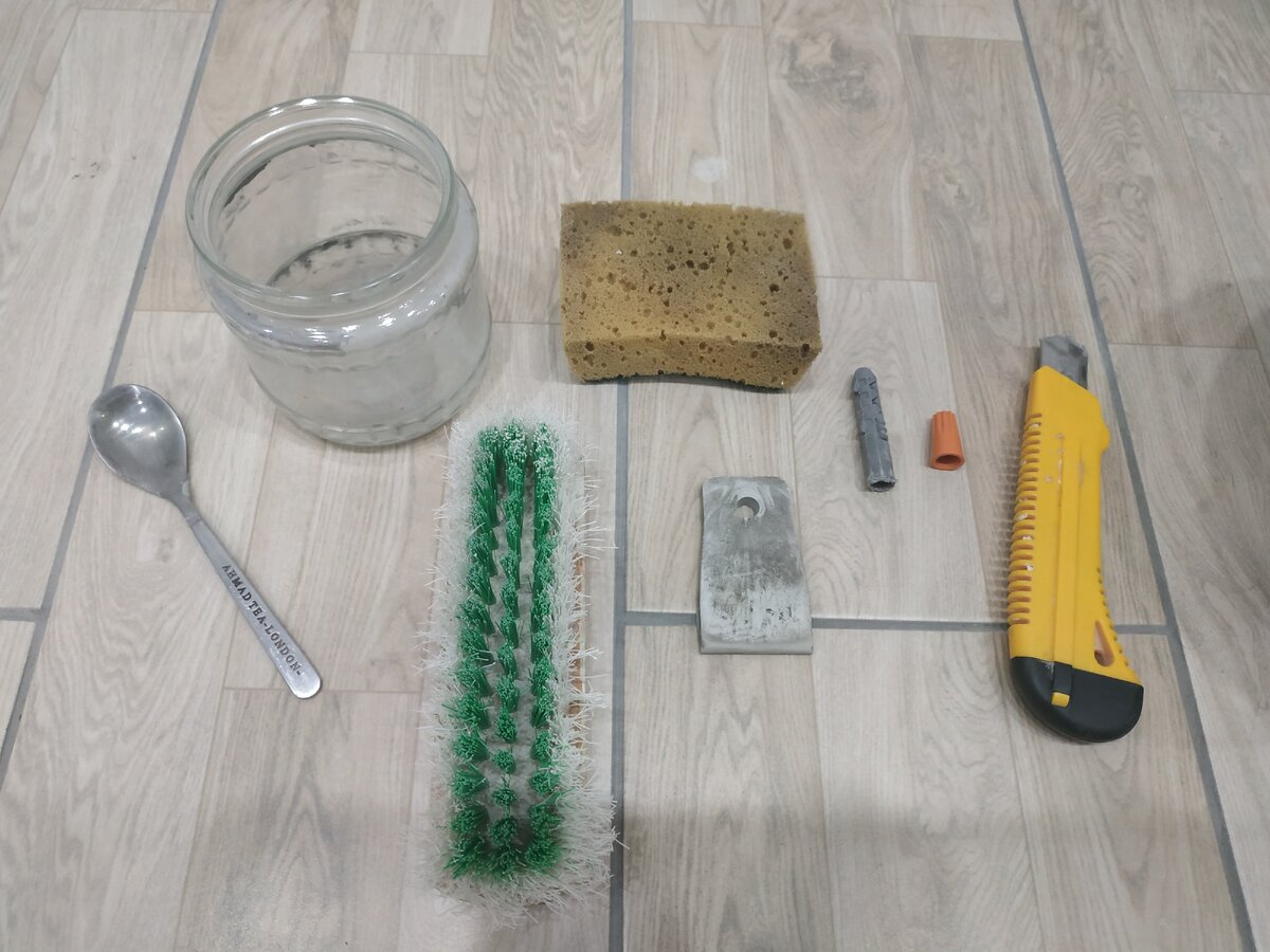 Моя команда по затирке плитки