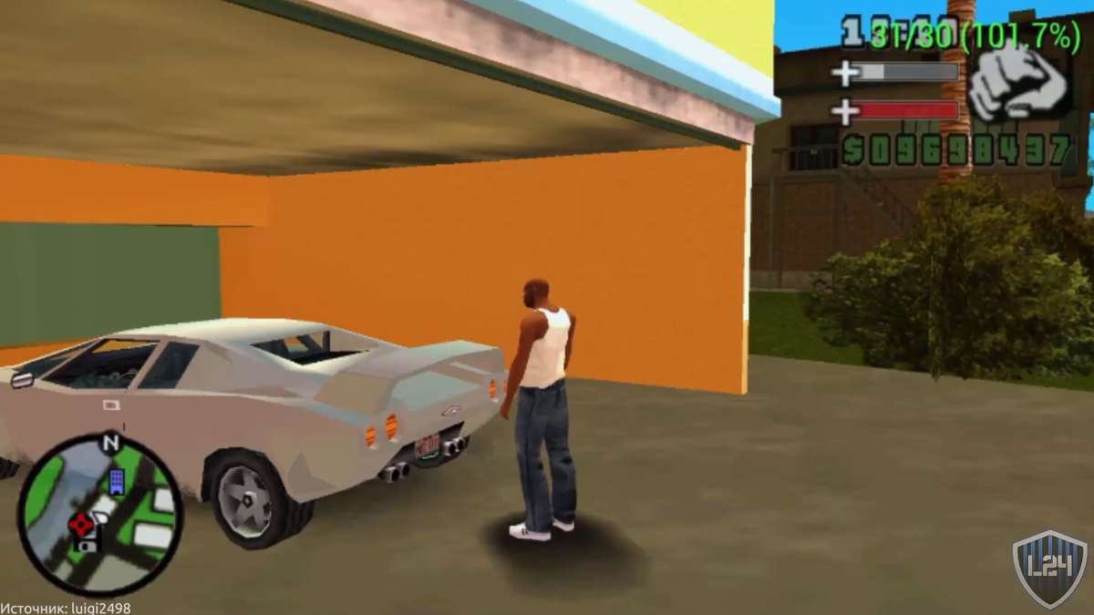 Мод San Andreas для PSP-версии GTA VCS. Разработчики проекта переработали лишь некоторые звуки и интерфейс.