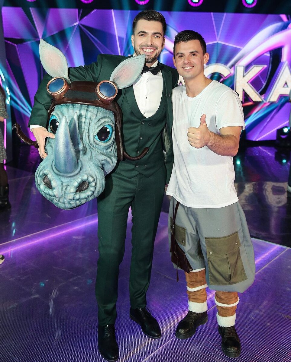 Шоу маска носорог, фото Инстаграм маскантв