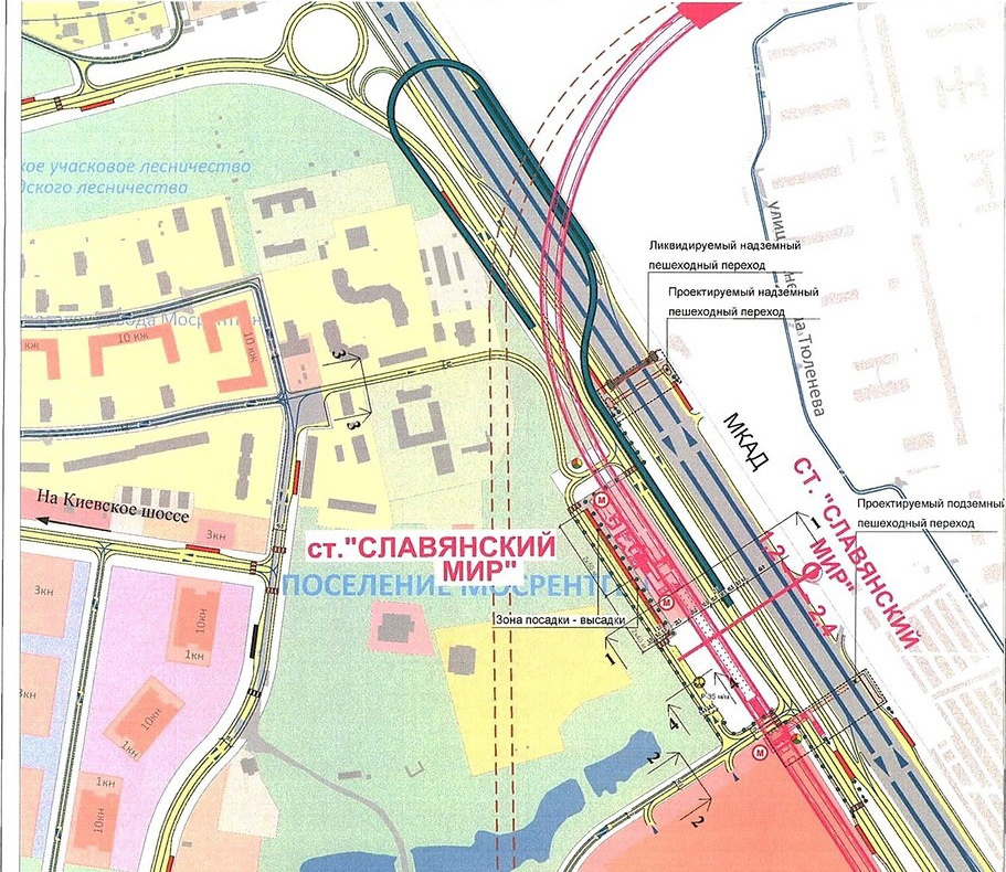 Метро улица генерала тюленева на схеме