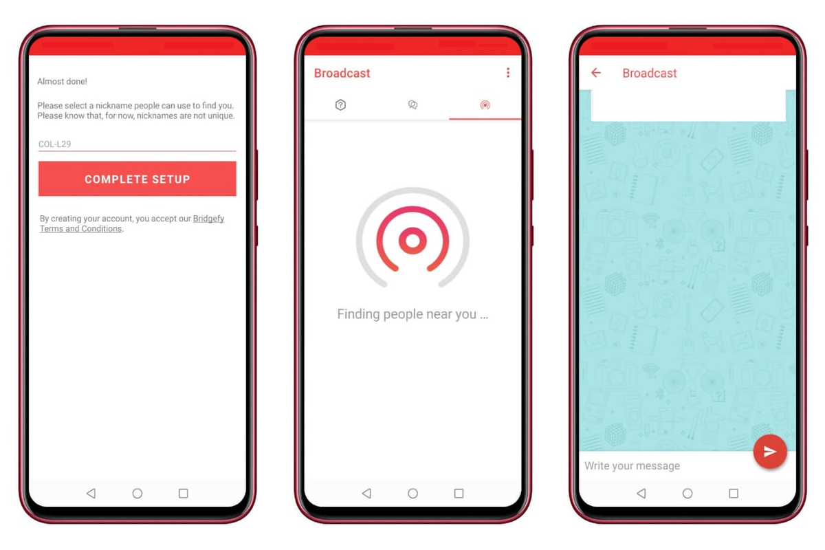 Мессенджер без интернета