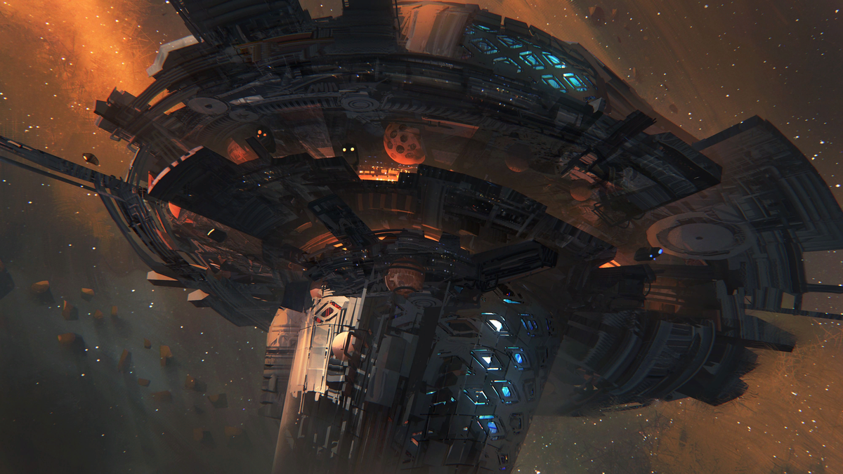 Орбитальная станция в фантазиях НАСА