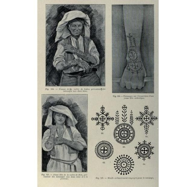 Старцы могли определить судьбу по татуировкам