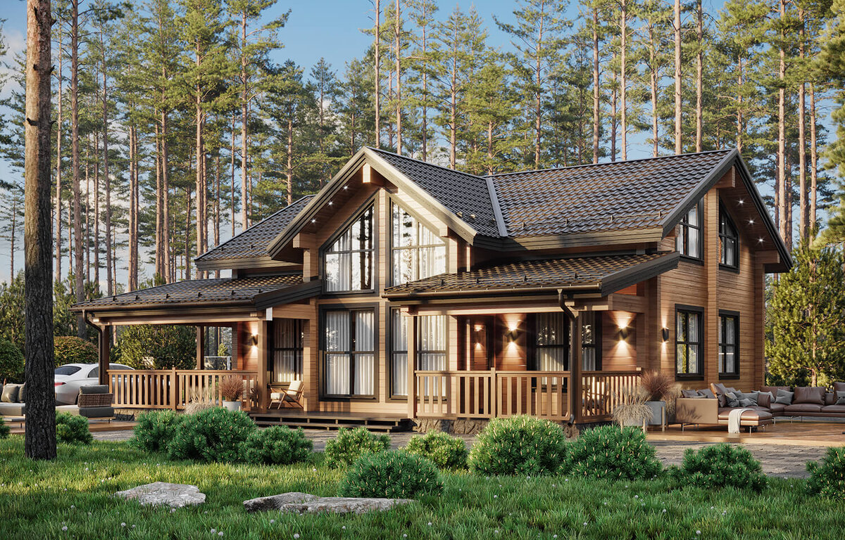 Проект дома LAPPI 215 от АПС ДСК