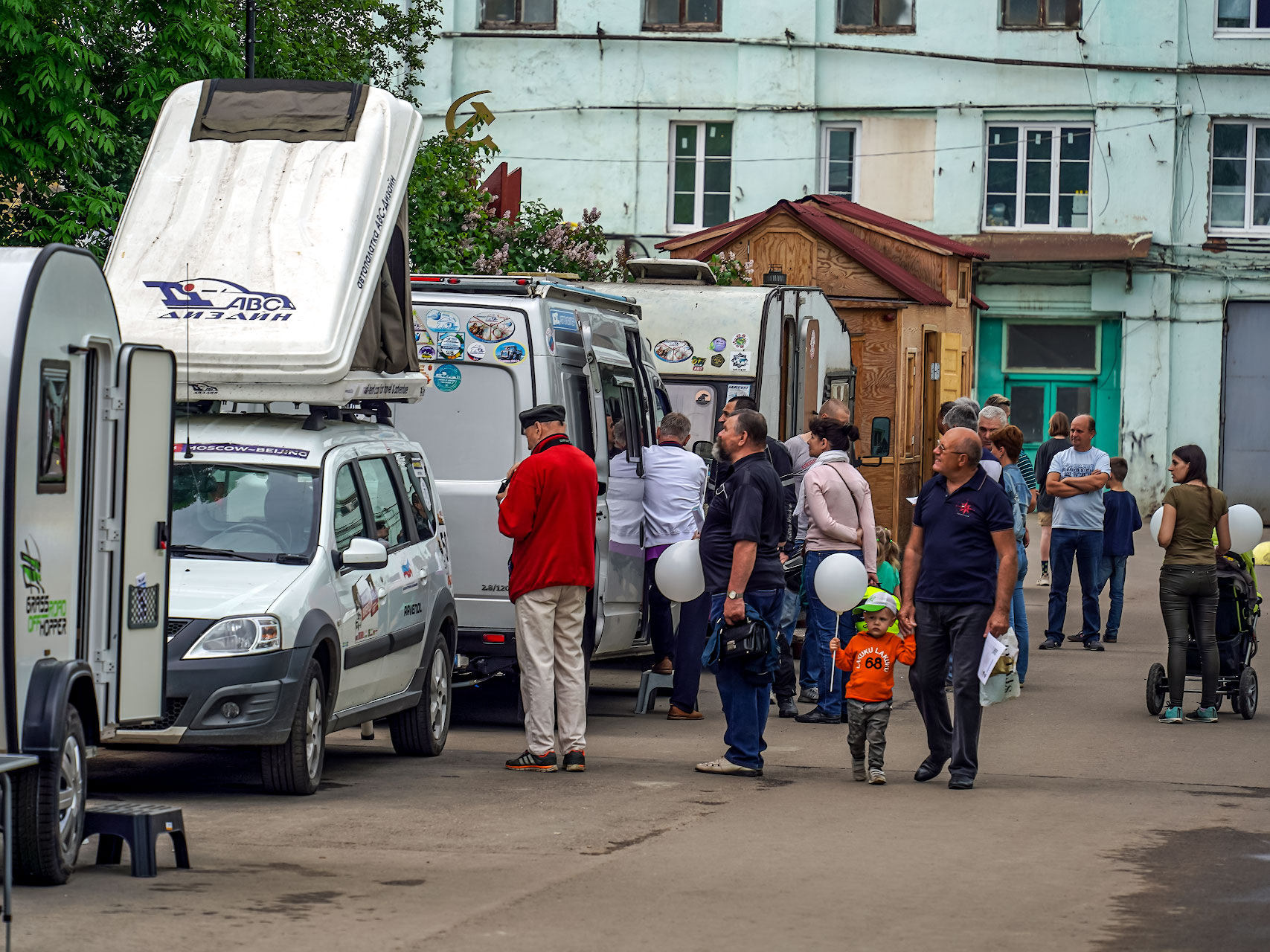 Маршрут на выходные. Выставка домов на колёсах и кемперов Caravanex 2022.  21 мая. Коломна 🚗🚚🚛