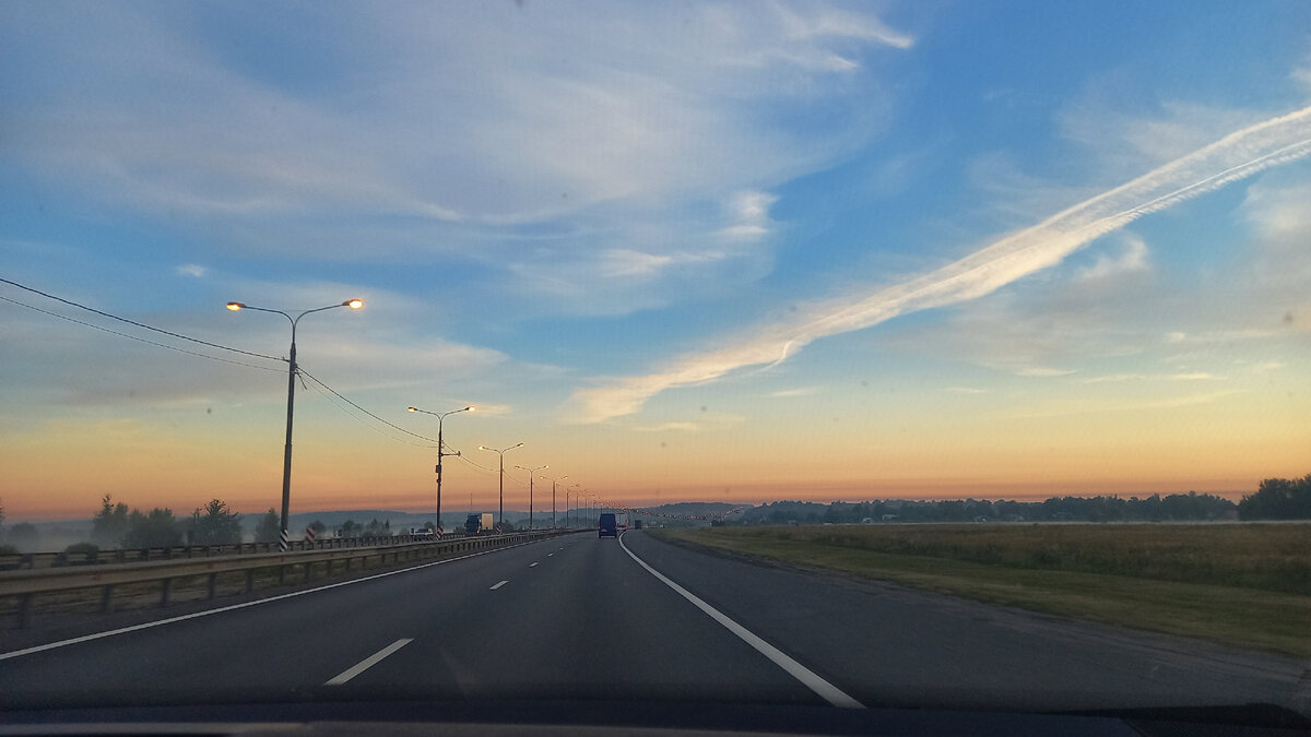 5 часов утра.Нижнее Велино в районе Бронниц.