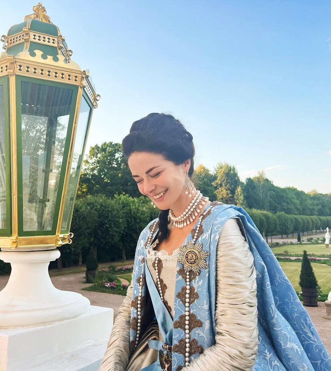    Марина Александрова играет Екатерину ВеликуюСоцсети Марины Александровой