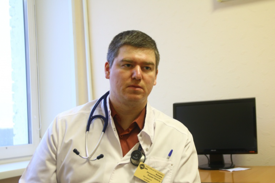 фото: кардиолог Самарской областной клинической больницы им. В.Д. Середавина, Дмитрий Копаев